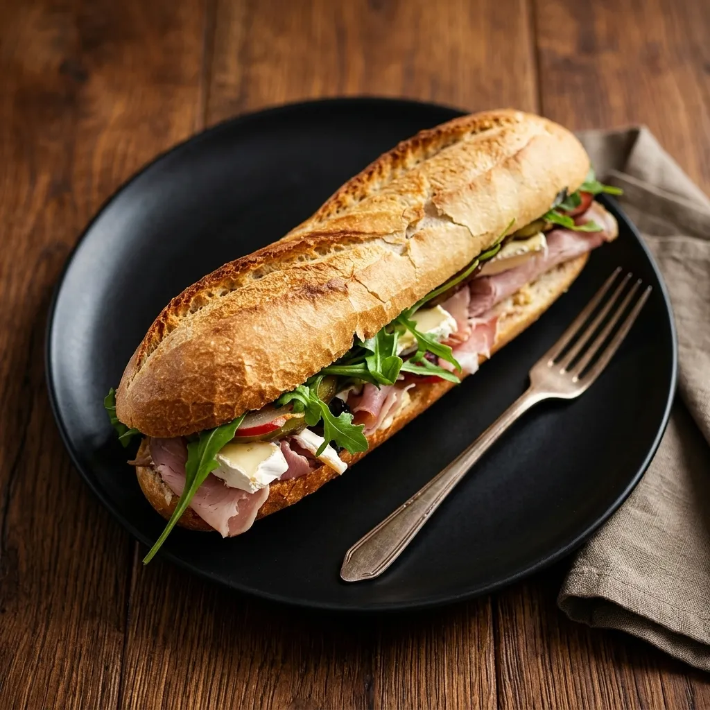 Vietnamese banh mi sandwich at Dak Land Restaurant